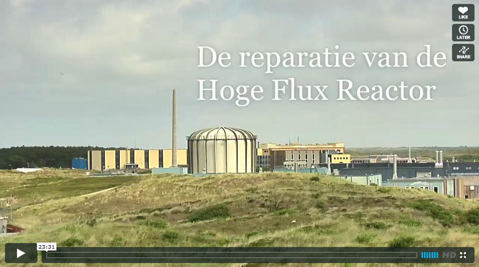 Reparatie Hoge Flux reactor Petten